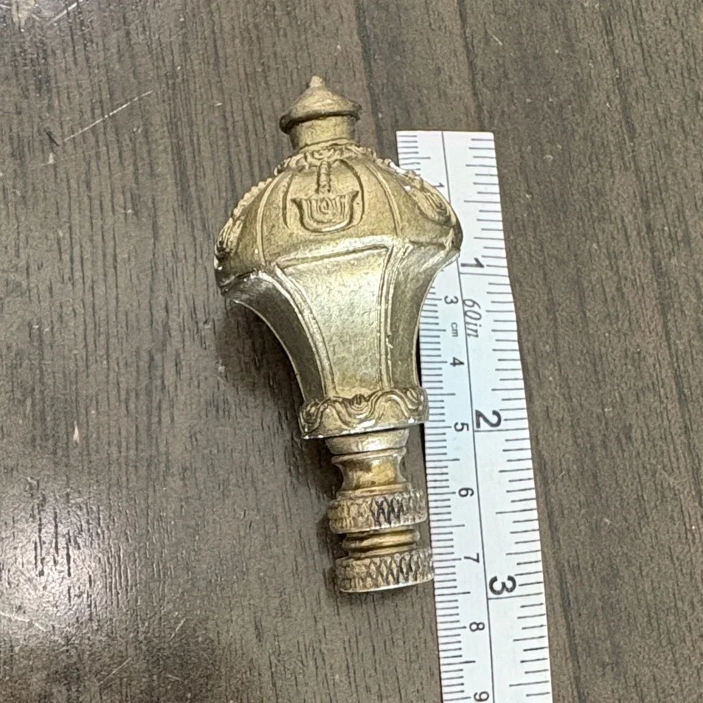 Gold Decorative Wall Hook Finials - Set of 5